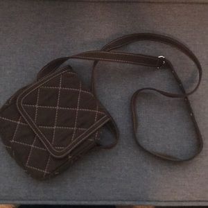 Vera Bradley brown crossbody